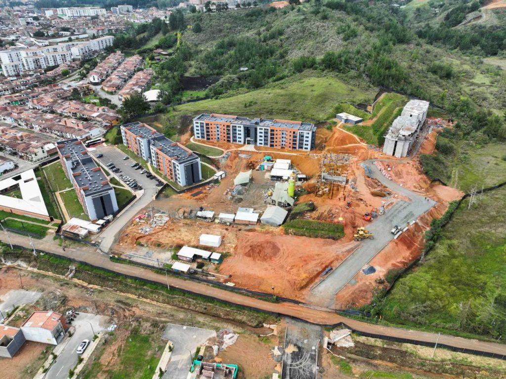 Avance de obra, La Heredia, Apartamentos, Diciembre 2024
